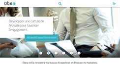 Desktop Screenshot of obea.fr
