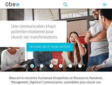 Tablet Screenshot of obea.fr
