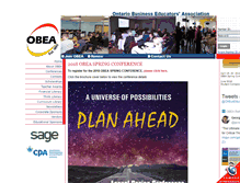 Tablet Screenshot of obea.ca